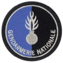 Ecusson de bras brodé Gendarmerie Flamme 