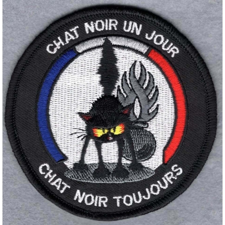 Ecusson Super Chat Noir