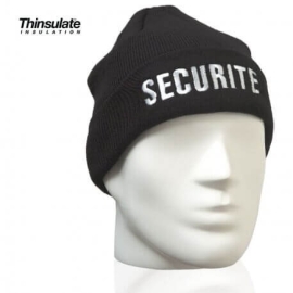 Bonnet noir sécurité