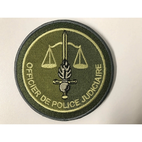 Médaille porte-carte Police OPJ