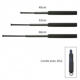 baton téléscopique manche mousse