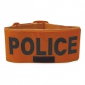 Brassard Police fluo orange