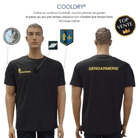 Tee shirt cooldry anti-humidité Gendarmerie GM