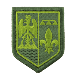 Ecusson région Gendarmerie vert