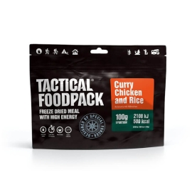 RATION DE SURVIE POULET AU CURRY ET RIZ