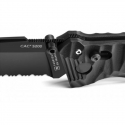 Couteau de poche Cac® S200 serration G10 noir