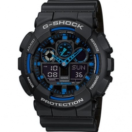 Montre G-Shock Classic GA-100 noir/rouge