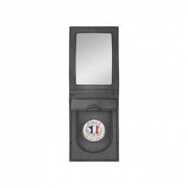PORTE CARTE REF 235 1 INSIGNE METAL POLICE MUNICIPALE