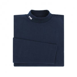 SOUS PULL  MARINE COL MONTANT PM