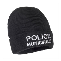 BONNET NOIR POLICE MUNICIPALE