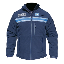 BLOUSON SOFTSHELL POLICE...