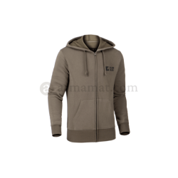 SWEAT ZIP CLAWGEAR MARRON